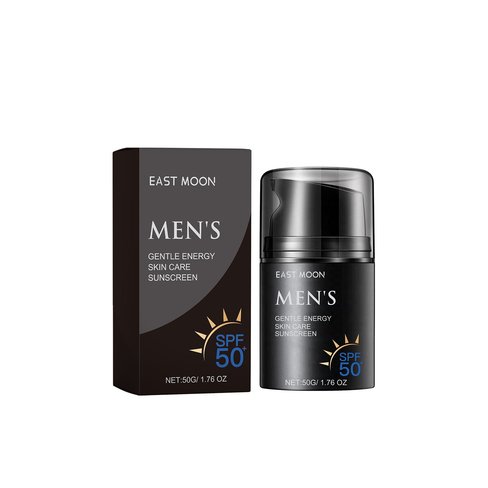  Enhanced Sunscreen For Men, Summer Outdoor Uv Protection Moisturizing Mild Refreshing Protective Cream #