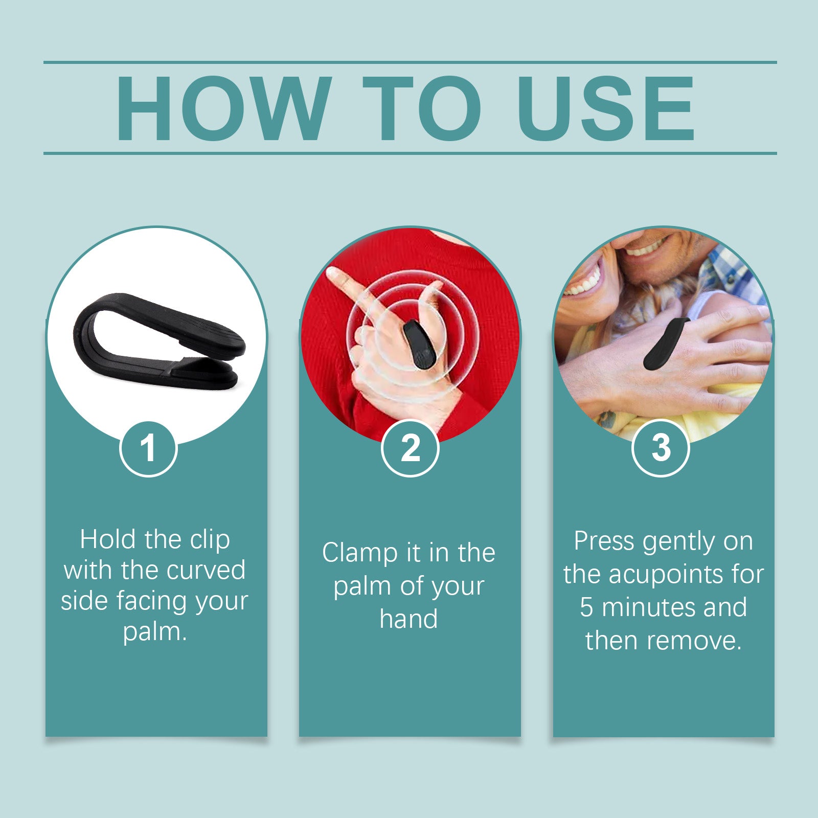  Body Treatment Clip, Daily Body Treatment To Relieve Discomfort Massage Treatment Tool Clip #