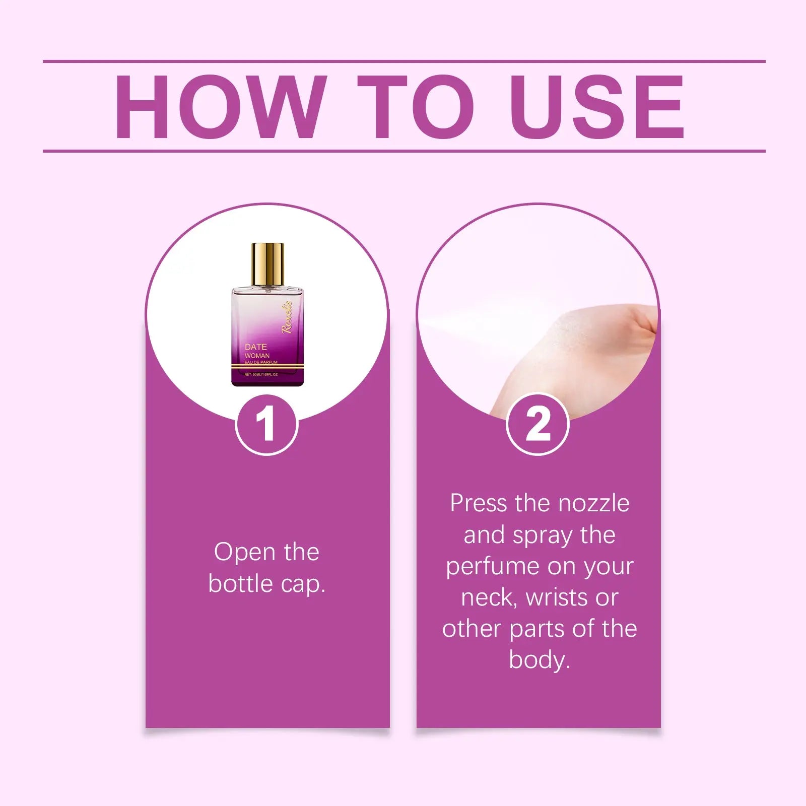  Roxelis Travel Perfume (Saffron)Herbal Charm Perfume Keep Fragrance Release Charm Misty Rain Garden Wood Scent Portable Herbal Perfume #