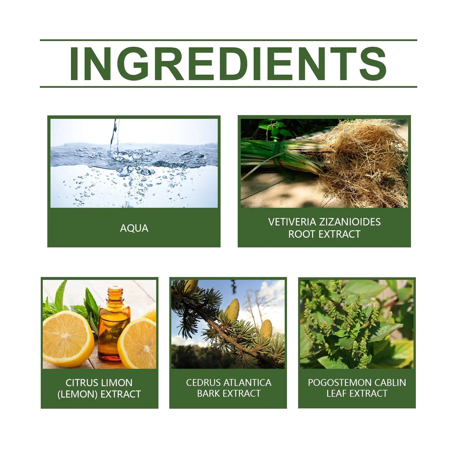  Roxelis Vetiver Fresh Perfume Exudes Charm Natural Fresh Elegant Fragrance Stay Fragrance Everyday Portable Fragrance Perfume #