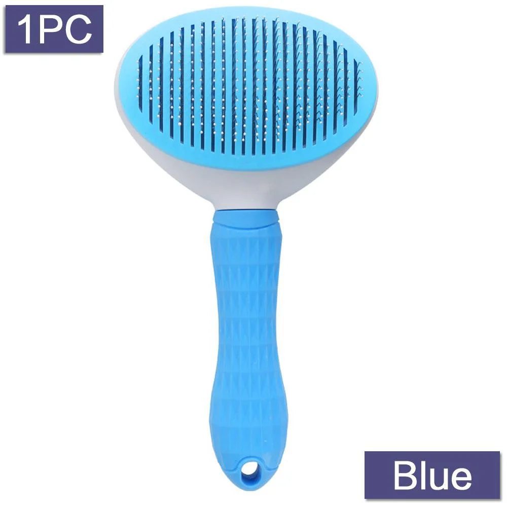  Self Cleaning Slicker Brush for Dogs and Cats Stonego Pet Grooming Tool Removes Undercoat Shedding Mats and Hair #