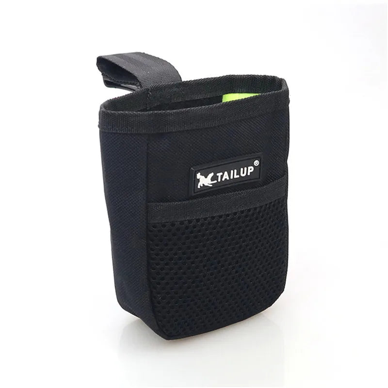  Pet Dog Puppy Training Treat Snack Bait Pet Feed Pocket Pouch Obedience Agility Pouch Food Bag Pocket Snack Reward Waist Bag #