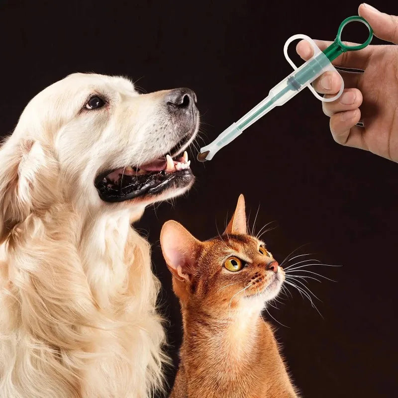  Pet Medication Dispenser, Pressing Feeding Stick for Cats and Dogs, Eating Pills, Pills, Medication Artifacts, Pet Sickness Care #