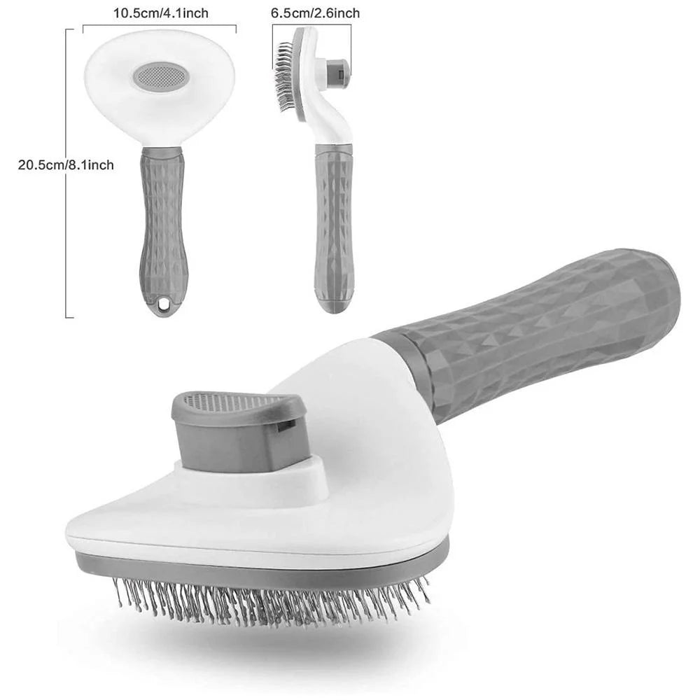  Self Cleaning Slicker Brush for Dogs and Cats Stonego Pet Grooming Tool Removes Undercoat Shedding Mats and Hair #