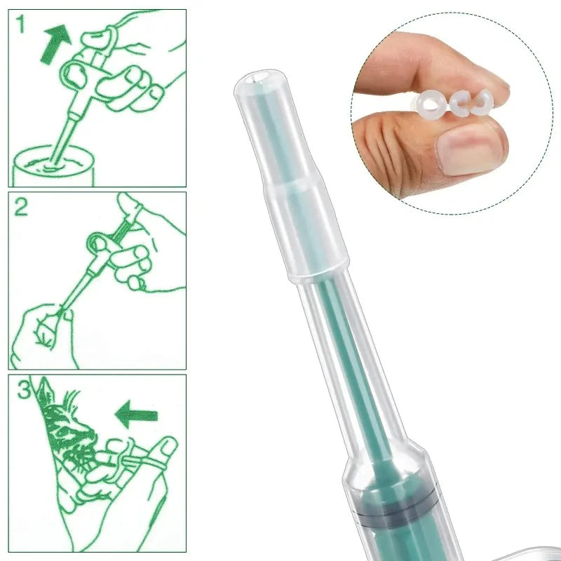  Pet Medication Dispenser, Pressing Feeding Stick for Cats and Dogs, Eating Pills, Pills, Medication Artifacts, Pet Sickness Care #