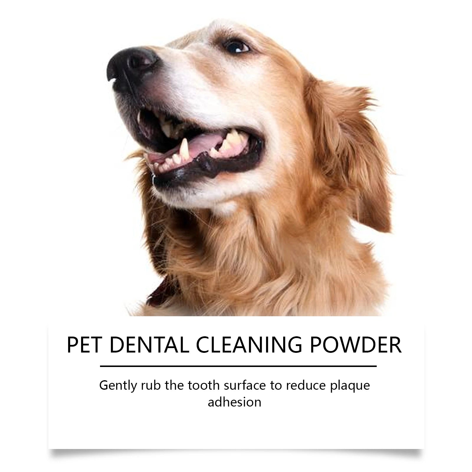  Pet Teeth Cleaning Powder for Dog Reduces Tartar and Calculus Protect Dog Oral Gum Health Freshen Breath Dog Cleaning Products #