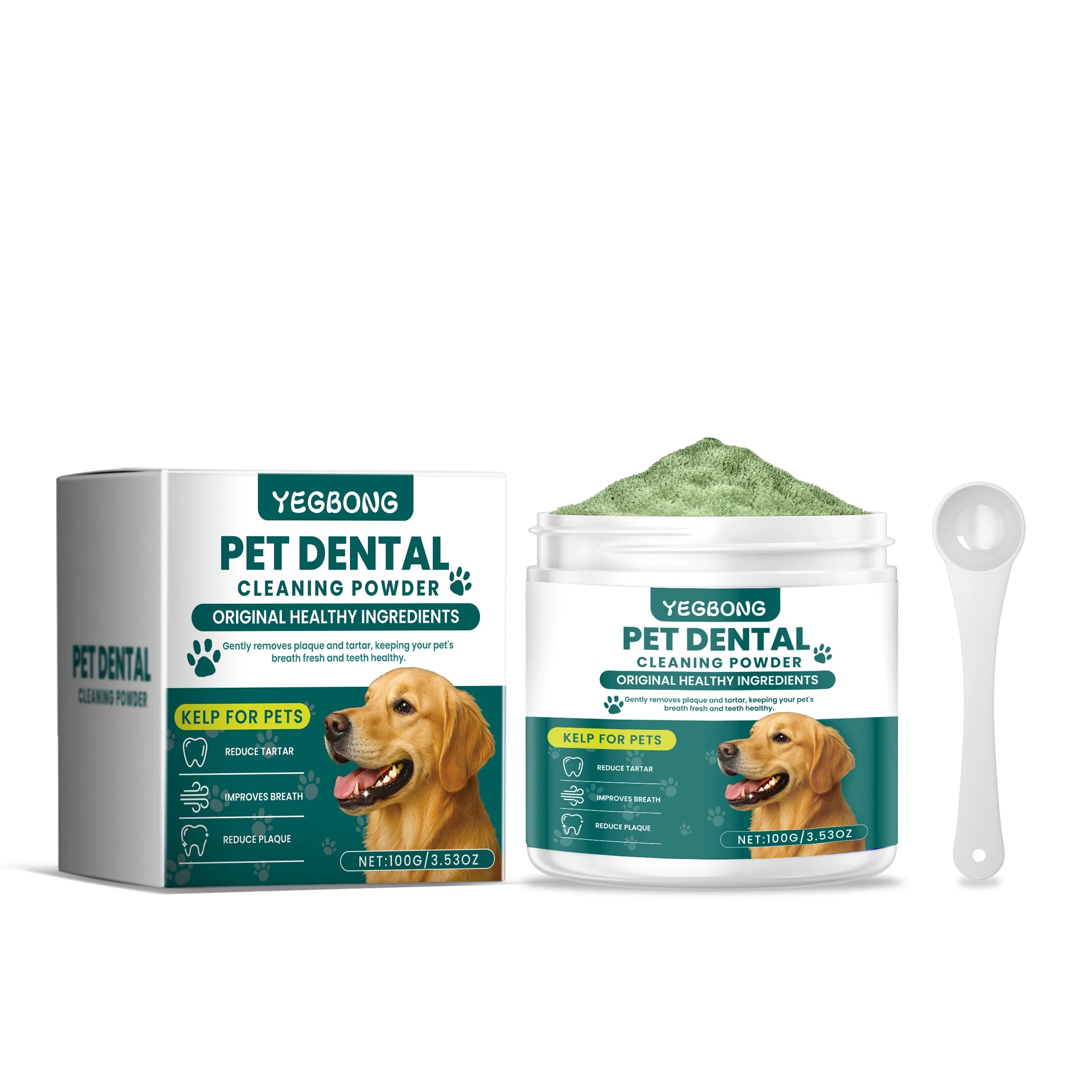  Pet Teeth Cleaning Powder for Dog Reduces Tartar and Calculus Protect Dog Oral Gum Health Freshen Breath Dog Cleaning Products #