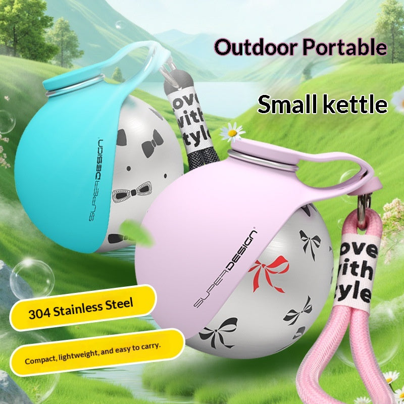  Creative Portable Outdoor Pet Stainless Steel Water Cup Small Dog Water Bottle Convenient Dog Drink Dispenser Puppy Travel Portable Water Bowl Pet Products #